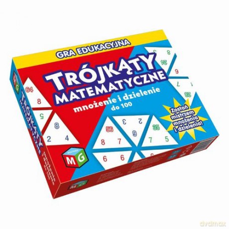 Trójkąty Matematyczne mnożenie i dzielenie [GRA]