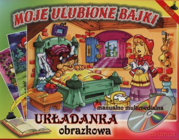 Układanka Maxi z płytą CD Czerwony Kapturek [AUDIOBOOK]