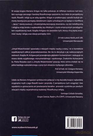 Umysł Wszechświata - Mariano Artigas [KSIĄŻKA]