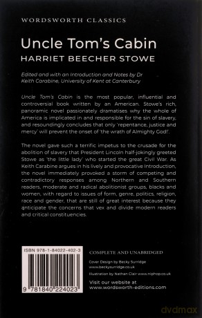 Uncle Tom's Cabin - Harriett Beecheer Stowe [KSIĄŻKA]