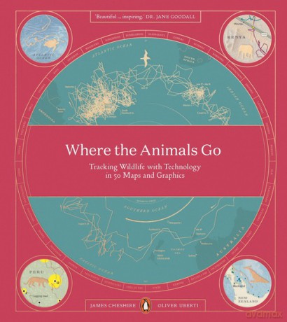 Where The Animals Go - James Cheshire, Oliver Uberti [KSIĄŻKA]