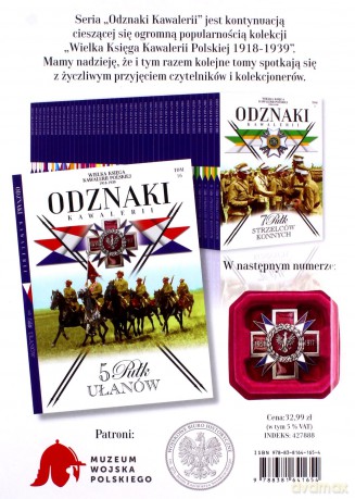 Wielka Księga Kawalerii Polskiej Odznaki Kawalerii (Tom 15) [KSIĄŻKA]