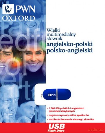 Wielki multimedialny słownik angielsko-polski polsko-angielski PWN-Oxford na pendrive [KSIĄŻKA]