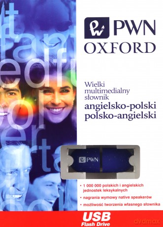 Wielki multimedialny słownik angielsko-polski polsko-angielski PWN-Oxford na pendrive [KSIĄŻKA]