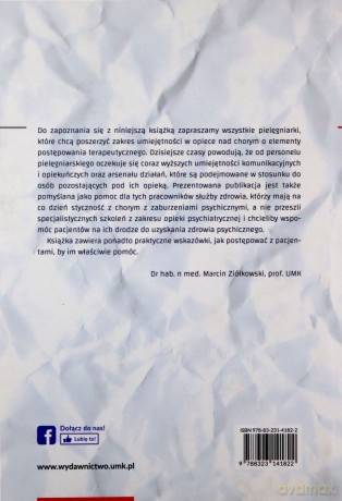 Wybrane aspekty oddziaływań terapeutycznych w pielęgniarstwie psychiatrycznym [KSIĄŻKA]