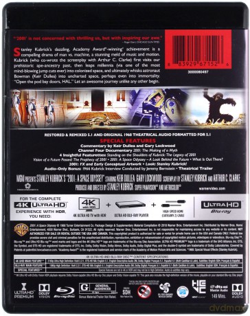 2001: Odyseja kosmiczna [Blu-Ray 4K]+[2xBlu-Ray]