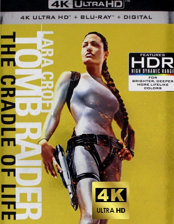 Lara Croft Tomb Raider: The Cradle of Life (Tomb Raider: Kolebka życia) [Blu-Ray 4K]+[Blu-Ray]