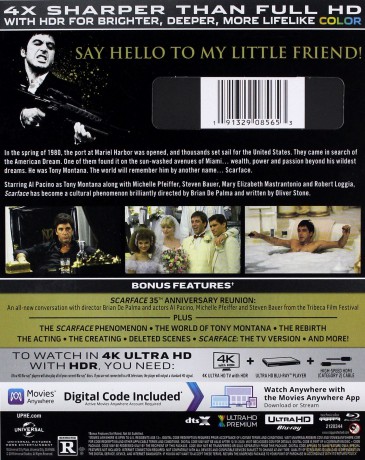 Scarface (Człowiek z blizną) [Blu-Ray 4K]+[Blu-Ray]