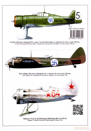 482 Wojna zimowa, działania lotnicze 1939-1940 - Janusz Ledwoch [KSIĄŻKA]