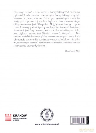 Anioł biały. Wiersze - Krzysztof Kamil Baczyński [KSIĄŻKA]