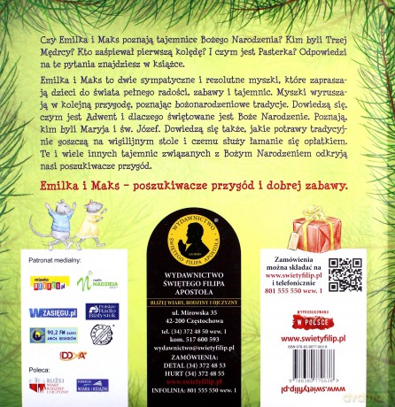Emilka i Maks na tropie Bożego Narodzenia - Ireneusz Korpyś [KSIĄŻKA]