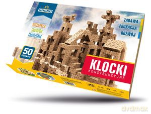 Klocki konstrukcyjne 50 klocków - Opracowanie zbiorowe [KLOCKI]