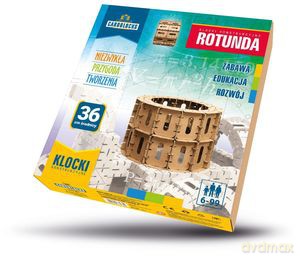 Klocki konstrukcyjne. Rotunda - Opracowanie zbiorowe [KLOCKI]