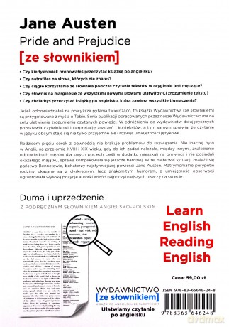 Pride and Prejudice i Ekstremalnie szybka nauka języka angielskiego - Opracowanie zbiorowe [KSIĄŻKA]