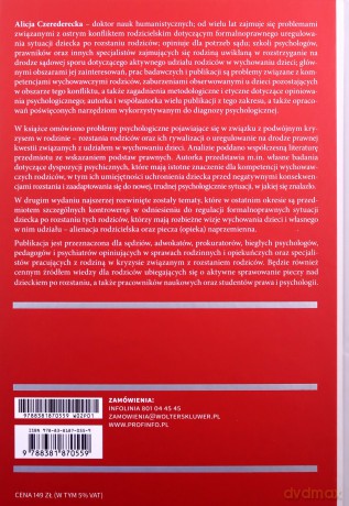 Rozwód, a rywalizacja o opiekę nad dziećmi - Alicja Czerederecka [KSIĄŻKA]