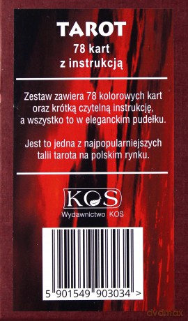 Tarot - 78 kart - Opracowanie zbiorowe [KARTY]