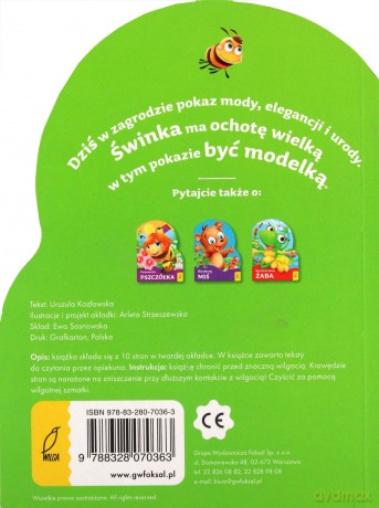 Wykrojnik. Modna świnka - Opracowanie zbiorowe [KSIĄŻKA]