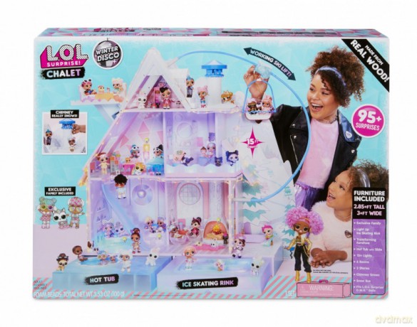 Domek zimowy L.O.L. Surprise Chalet Winter Disco (LOL Surprise) [FIGURKA]