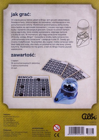Gra na Podróż Bingo [GRA]