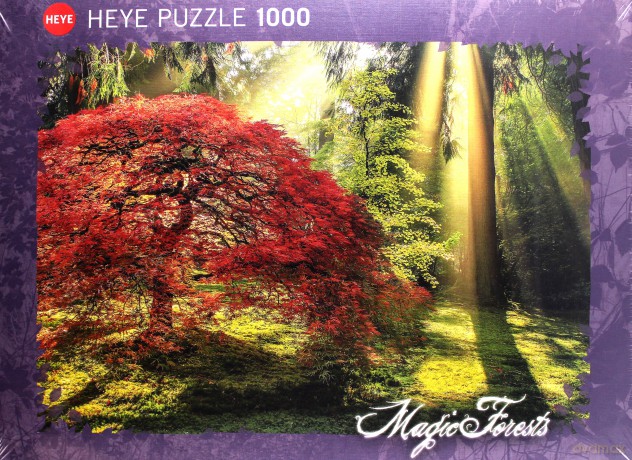 HEYE 1000 el. Las o zachodzie słonca [PUZZLE]