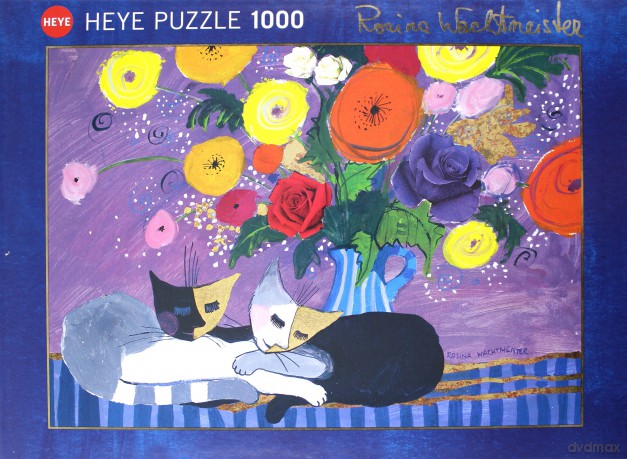 HEYE 1000 el. Śpiące koty [PUZZLE]