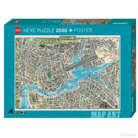 HEYE 2000 el. Miasto Pop [PUZZLE]