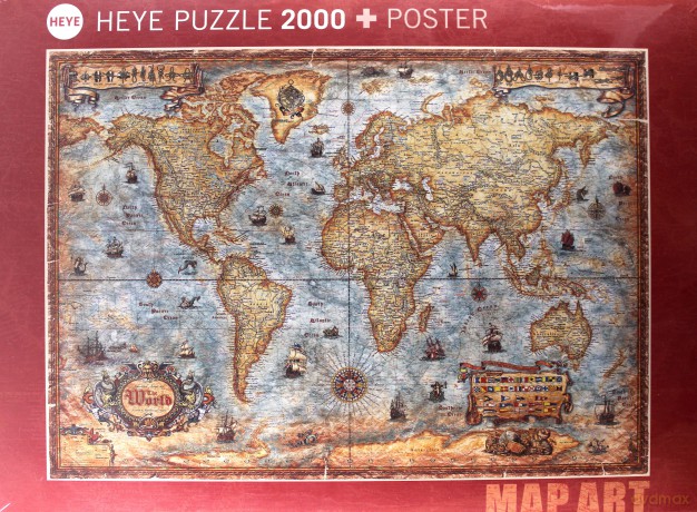 HEYE 2000 el. Świat [PUZZLE]