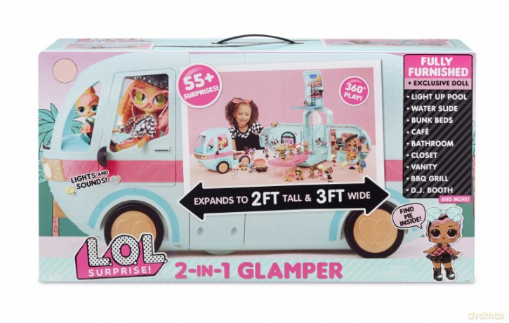 Kamper L.O.L. Surprise 2w1 Glamper (LOL Surprise)