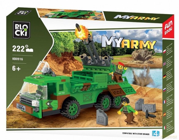 Klocki MYARMY Wyrzutnia Rakiet 222 el. [KLOCKI]