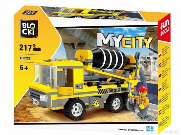 Klocki MYCITY Betoniarka 217 el. [KLOCKI]