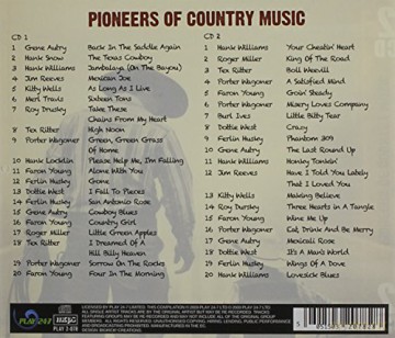 Pioneers of Country Music [2CD]