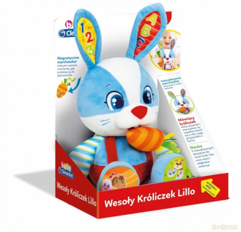 Maskotka interaktywna Wesoły króliczek