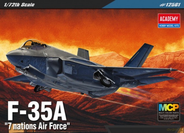 Model plastikowy F-35A 7 Nations Air Force