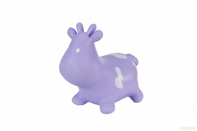 Skoczek krówka fioletowa karton