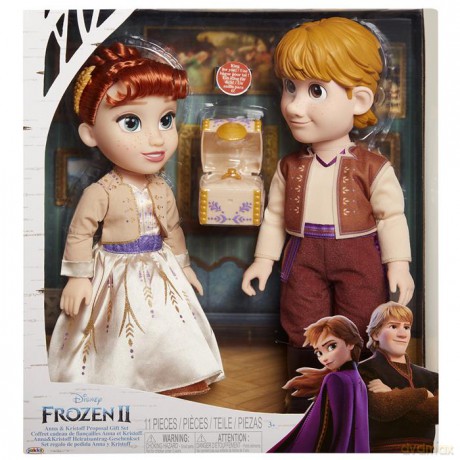 Frozen 2 Kraina Lodu Lalka Anna i Kristoff