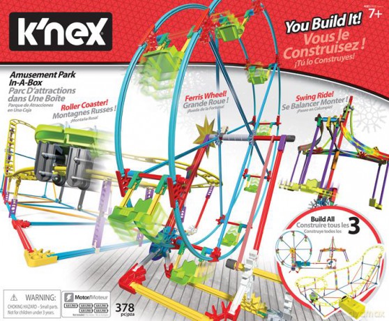 K'Nex - Amusement Park In-A-Box zestaw konstrukcyjny Park Rozrywki [KLOCKI]