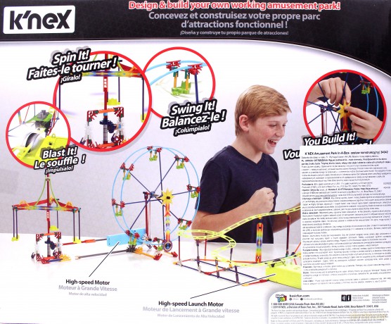 K'Nex - Amusement Park In-A-Box zestaw konstrukcyjny Park Rozrywki [KLOCKI]