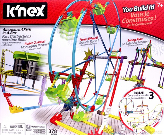 K'Nex - Amusement Park In-A-Box zestaw konstrukcyjny Park Rozrywki [KLOCKI]