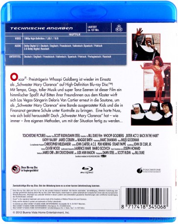 Zakonnica w przebraniu 2 [Blu-Ray]