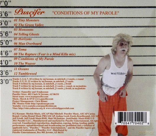 Puscifer: Conditions of My Parole [CD]