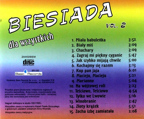 Biesiada dla wszystkich 2 [CD]