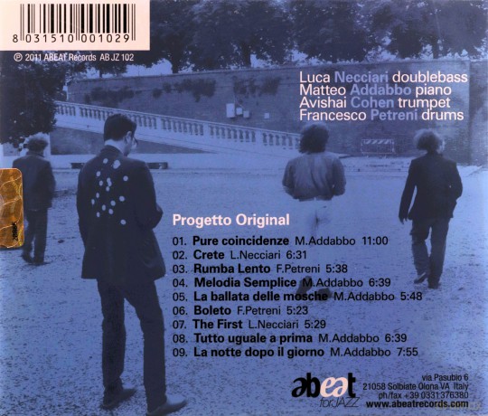 Luca Necciari: Progetto Original [CD]