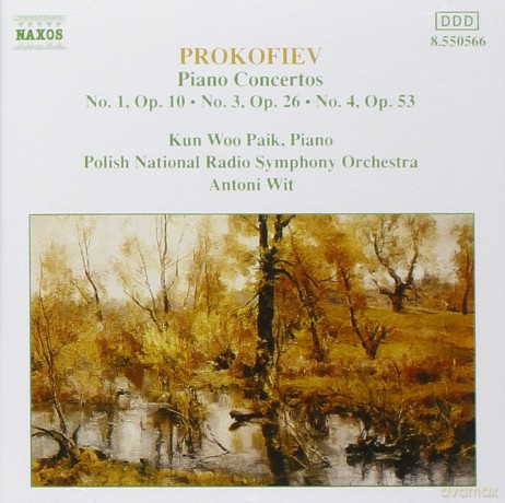 S. Prokofiev: Prokofiev - Piano Concertos 1, 3 and 4 [CD]