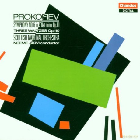 S. Prokofiev: Prokofiev: Symphony 6, Waltz Suite Op110 Nos 2, 5, 6 [CD]