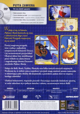 Piękna i Bestia: Zaczarowany świat Belli (Disney) [DVD]