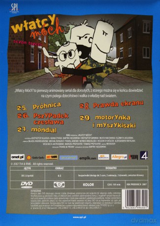 Włatcy móch sezon 3 odcinki 25-39 Pakiet [3DVD]