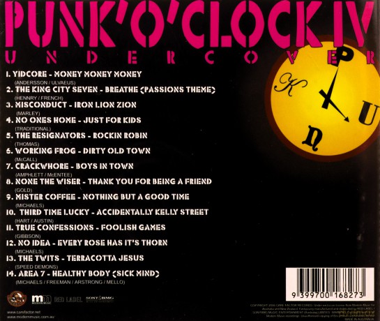 Punk O Clock, Vol. 4 [CD]