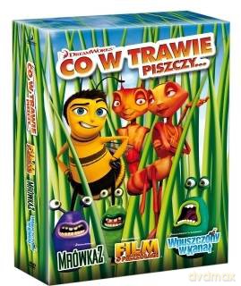 Co w trawie piszczy: Mrówka Z / Wpuszczony w kanał / Film o pszczołach BOX [3DVD] 