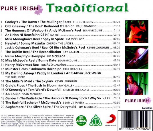 Pure Irish Traditional [CD]