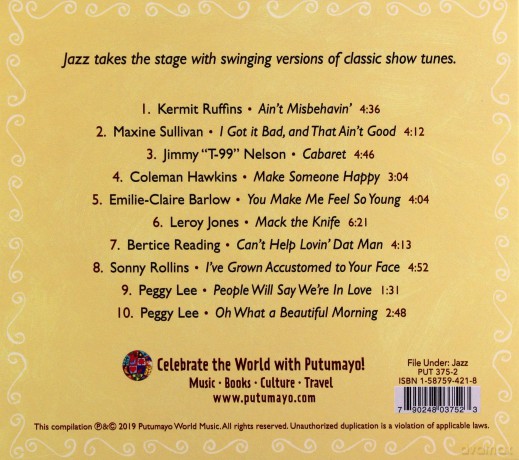 Putumayo Presents - Broadway Jazz [CD]